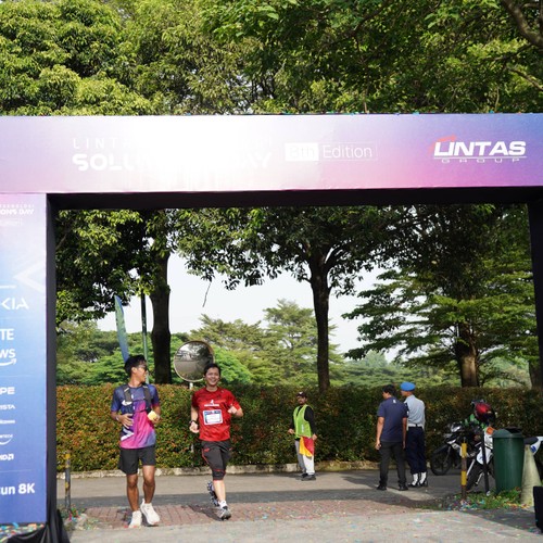 Race photo from LINTAS TEKNOLOGI SOLUTIONS DAY