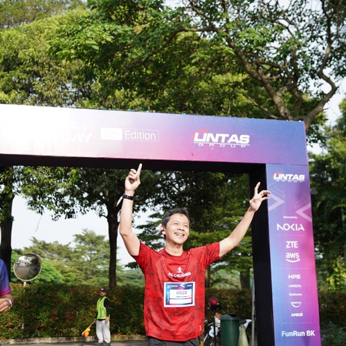 Race photo from LINTAS TEKNOLOGI SOLUTIONS DAY