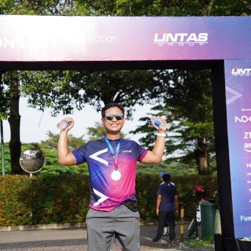 Race photo from LINTAS TEKNOLOGI SOLUTIONS DAY