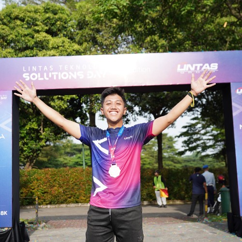 Race photo from LINTAS TEKNOLOGI SOLUTIONS DAY
