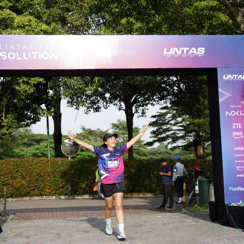 Race photo from LINTAS TEKNOLOGI SOLUTIONS DAY