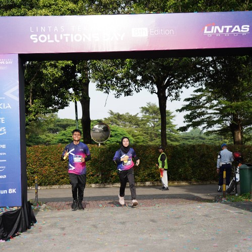 Race photo from LINTAS TEKNOLOGI SOLUTIONS DAY