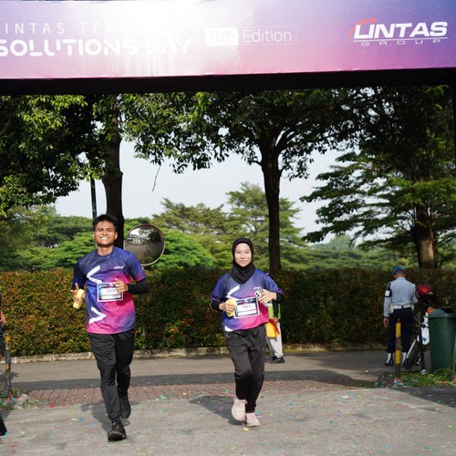 Race photo from LINTAS TEKNOLOGI SOLUTIONS DAY