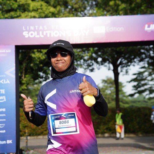 Race photo from LINTAS TEKNOLOGI SOLUTIONS DAY