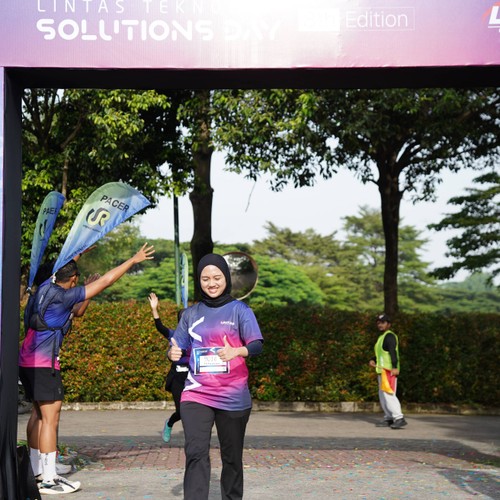 Race photo from LINTAS TEKNOLOGI SOLUTIONS DAY