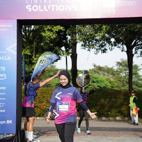 Race photo from LINTAS TEKNOLOGI SOLUTIONS DAY