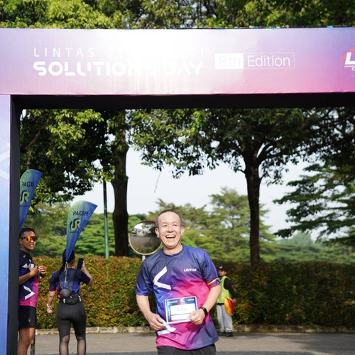 Race photo from LINTAS TEKNOLOGI SOLUTIONS DAY