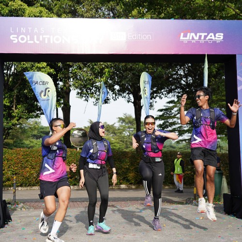 Race photo from LINTAS TEKNOLOGI SOLUTIONS DAY