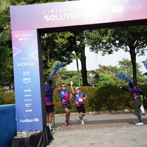Race photo from LINTAS TEKNOLOGI SOLUTIONS DAY