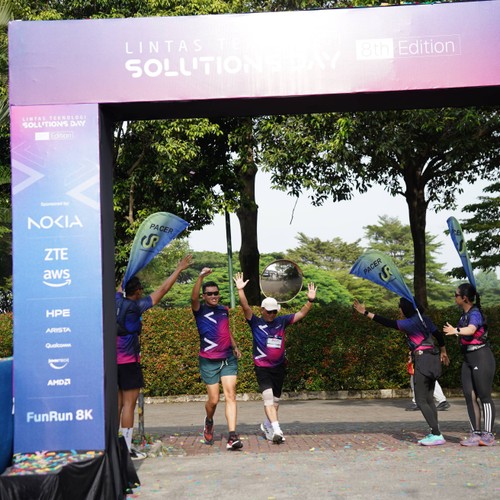 Race photo from LINTAS TEKNOLOGI SOLUTIONS DAY