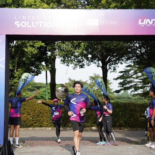 Race photo from LINTAS TEKNOLOGI SOLUTIONS DAY