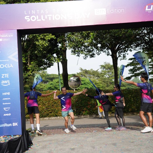 Race photo from LINTAS TEKNOLOGI SOLUTIONS DAY