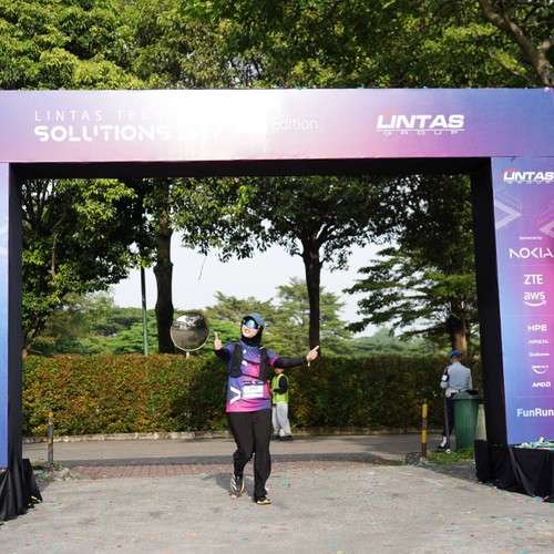 Race photo from LINTAS TEKNOLOGI SOLUTIONS DAY