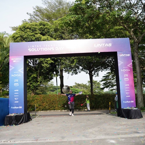 Race photo from LINTAS TEKNOLOGI SOLUTIONS DAY