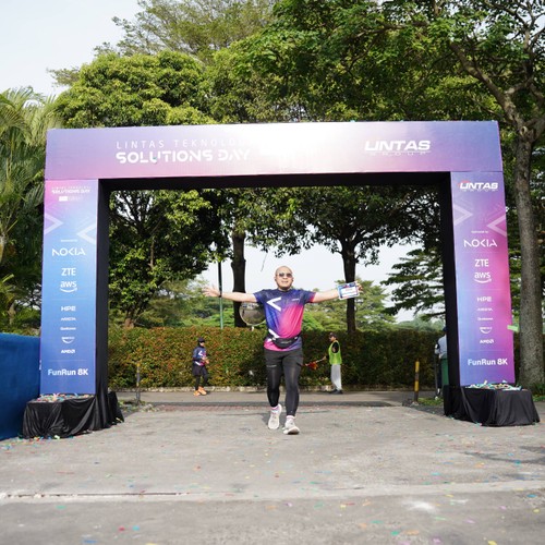 Race photo from LINTAS TEKNOLOGI SOLUTIONS DAY