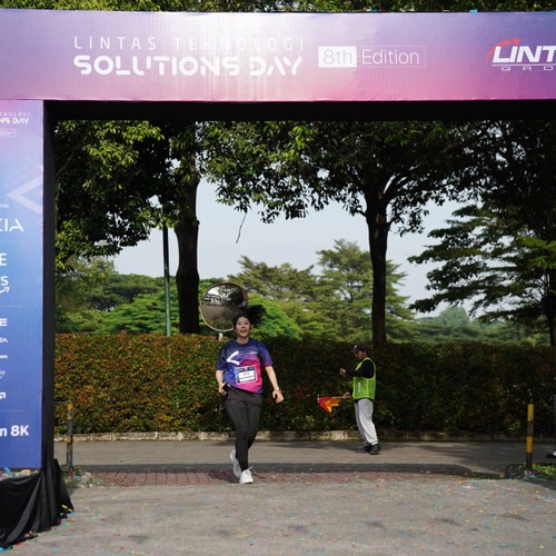 Race photo from LINTAS TEKNOLOGI SOLUTIONS DAY