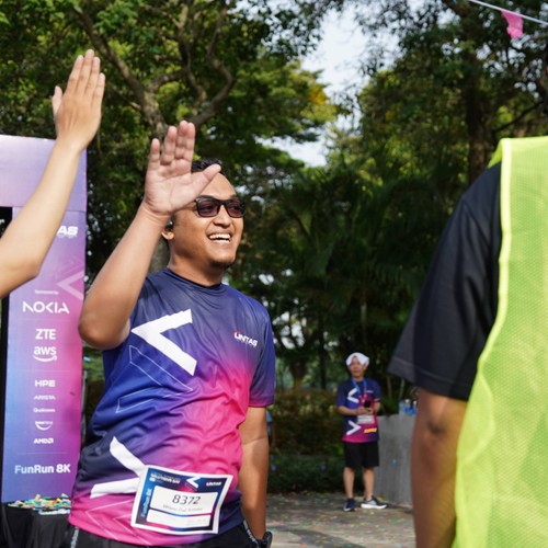 Race photo from LINTAS TEKNOLOGI SOLUTIONS DAY