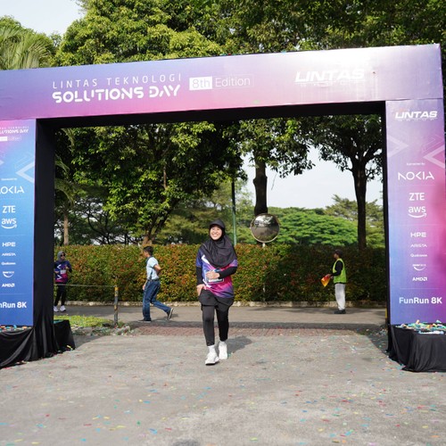 Race photo from LINTAS TEKNOLOGI SOLUTIONS DAY