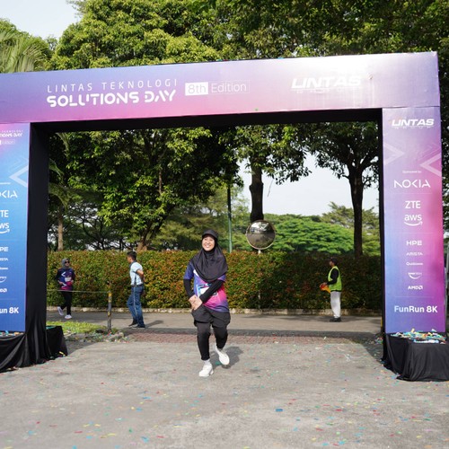 Race photo from LINTAS TEKNOLOGI SOLUTIONS DAY