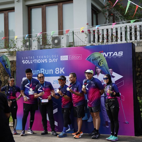 Race photo from LINTAS TEKNOLOGI SOLUTIONS DAY