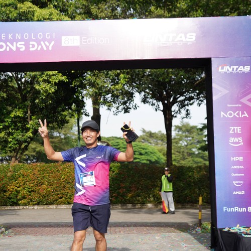 Race photo from LINTAS TEKNOLOGI SOLUTIONS DAY