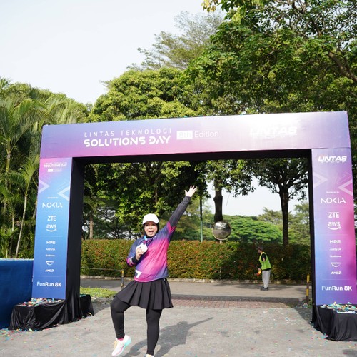 Race photo from LINTAS TEKNOLOGI SOLUTIONS DAY