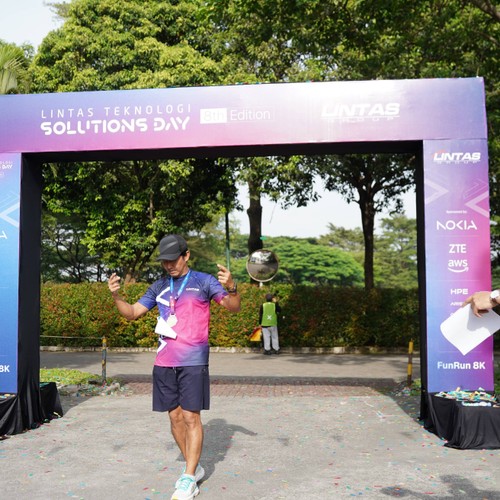 Race photo from LINTAS TEKNOLOGI SOLUTIONS DAY