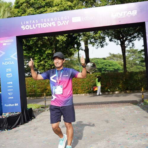 Race photo from LINTAS TEKNOLOGI SOLUTIONS DAY