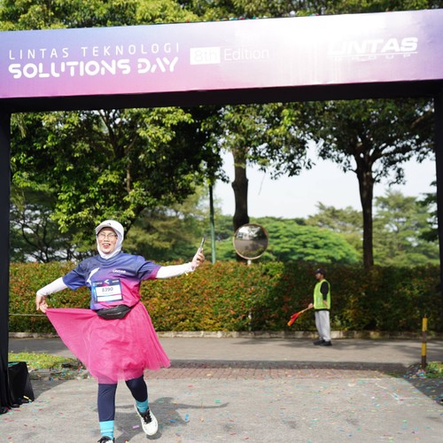 Race photo from LINTAS TEKNOLOGI SOLUTIONS DAY