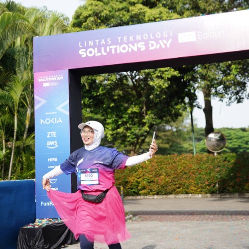 Race photo from LINTAS TEKNOLOGI SOLUTIONS DAY