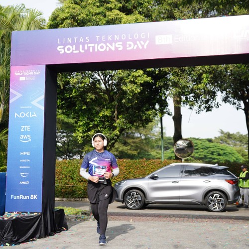 Race photo from LINTAS TEKNOLOGI SOLUTIONS DAY