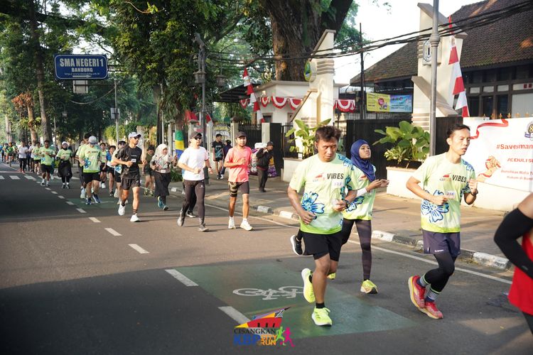 Race photo from CISANGKAN  KBP CITY RUN VIBES 2025