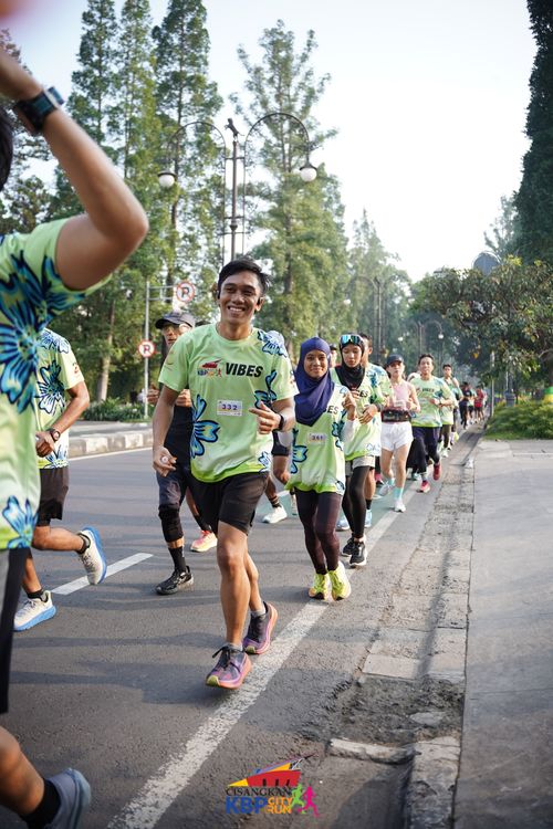 Race photo from CISANGKAN  KBP CITY RUN VIBES 2025