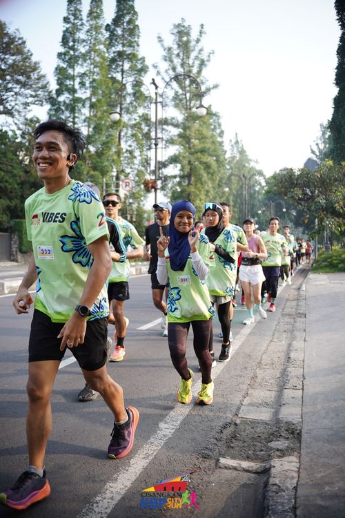 Race photo from CISANGKAN  KBP CITY RUN VIBES 2025