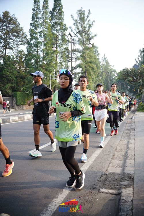 Race photo from CISANGKAN  KBP CITY RUN VIBES 2025