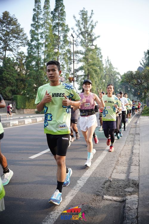Race photo from CISANGKAN  KBP CITY RUN VIBES 2025