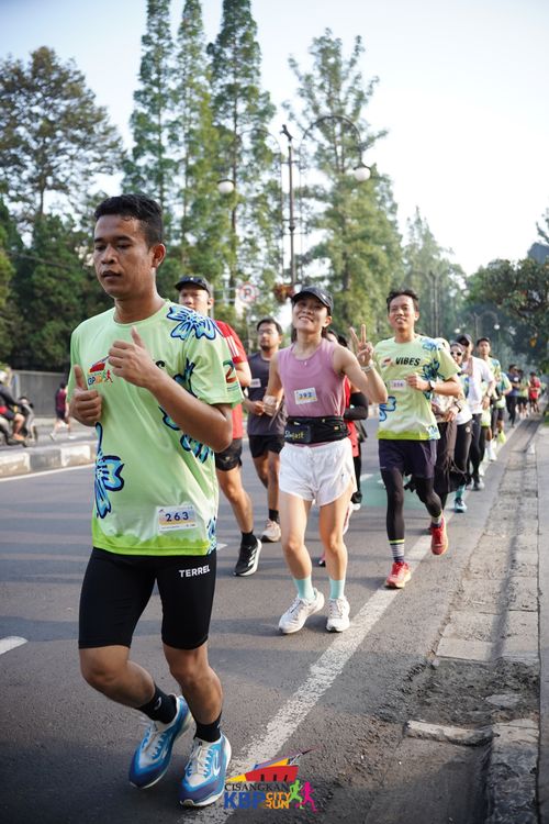 Race photo from CISANGKAN  KBP CITY RUN VIBES 2025