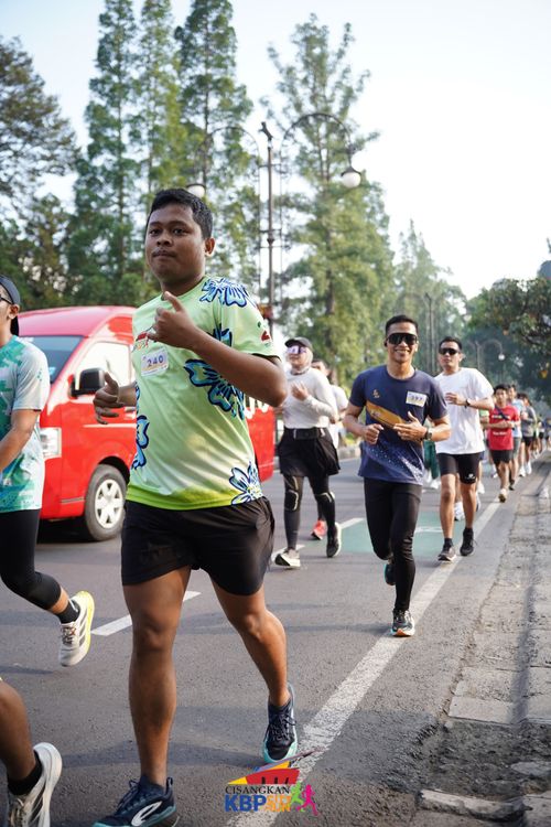 Race photo from CISANGKAN  KBP CITY RUN VIBES 2025