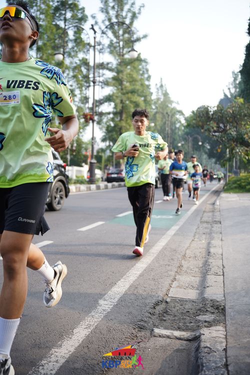 Race photo from CISANGKAN  KBP CITY RUN VIBES 2025