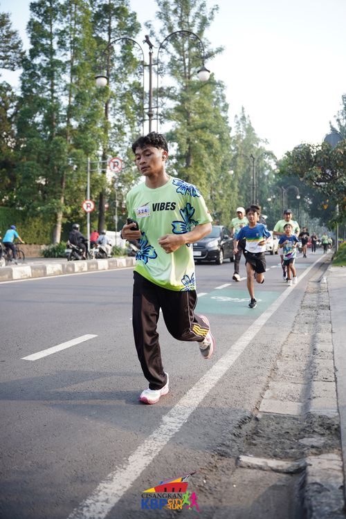 Race photo from CISANGKAN  KBP CITY RUN VIBES 2025