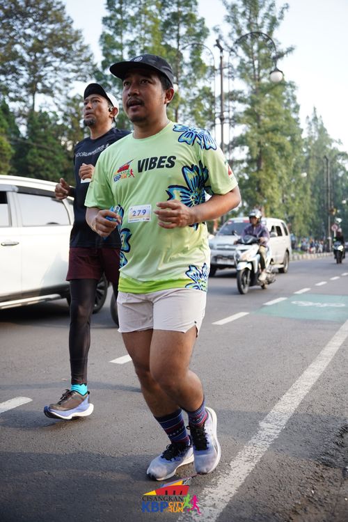 Race photo from CISANGKAN  KBP CITY RUN VIBES 2025