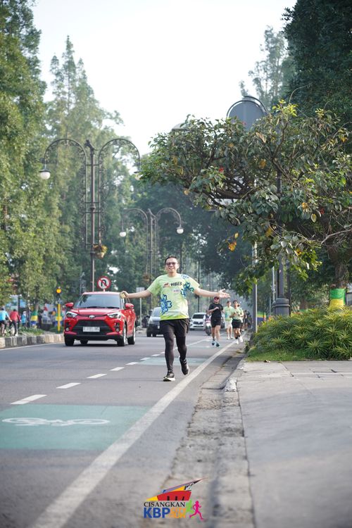 Race photo from CISANGKAN  KBP CITY RUN VIBES 2025