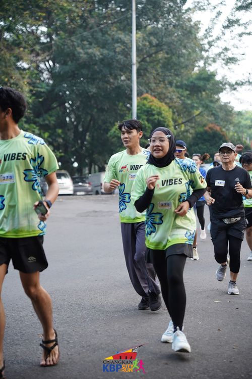 Race photo from CISANGKAN  KBP CITY RUN VIBES 2025