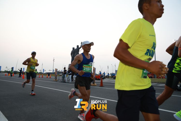 Race photo from ISOPlus Run 2024 Jakarta