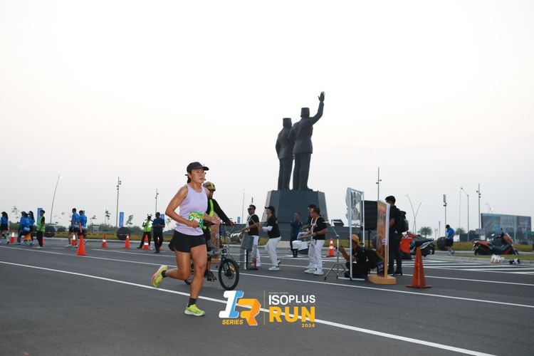 Race photo from ISOPlus Run 2024 Jakarta
