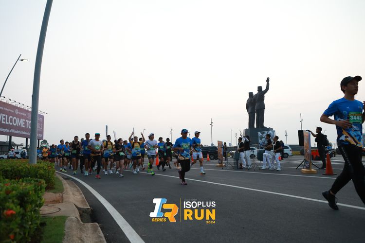 Race photo from ISOPlus Run 2024 Jakarta