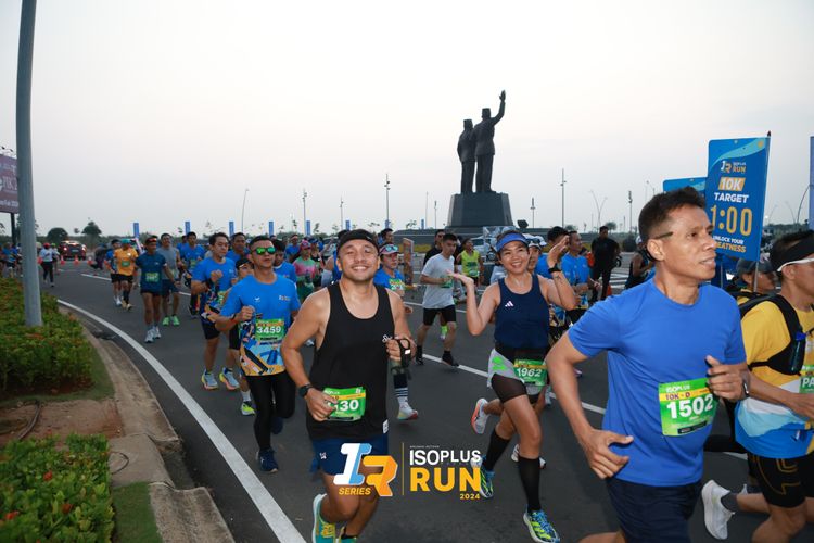 Race photo from ISOPlus Run 2024 Jakarta
