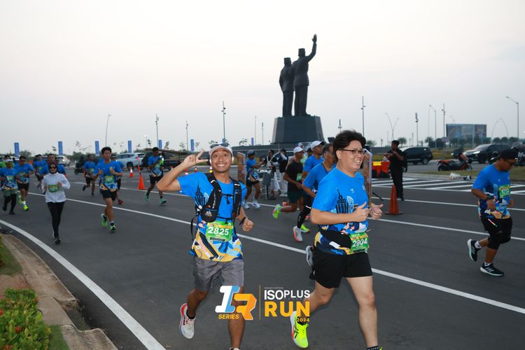 Race photo from ISOPlus Run 2024 Jakarta