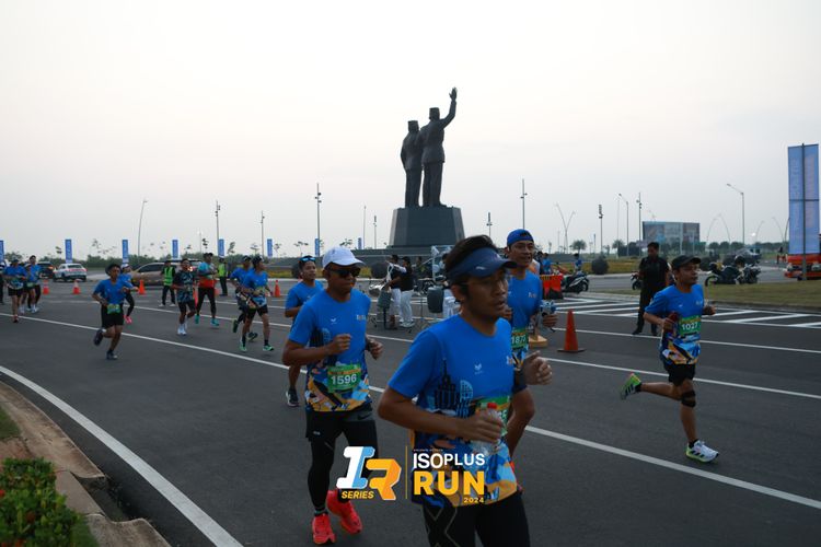 Race photo from ISOPlus Run 2024 Jakarta