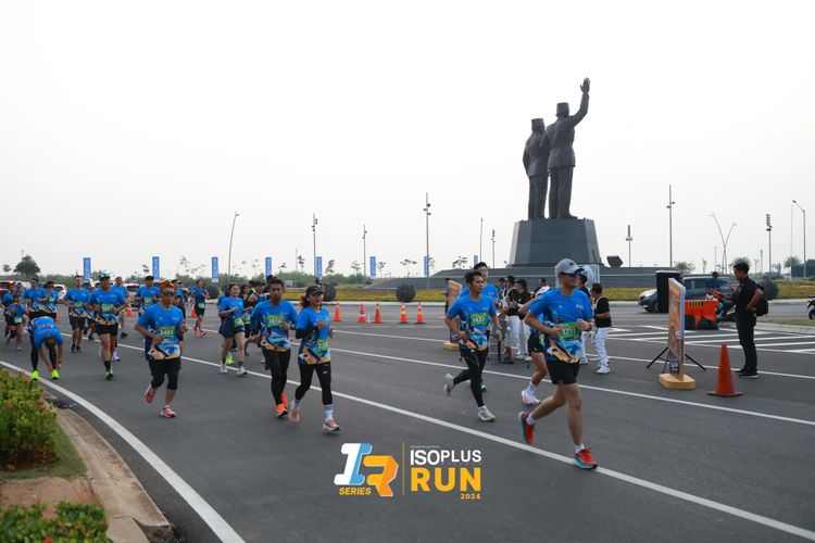 Race photo from ISOPlus Run 2024 Jakarta
